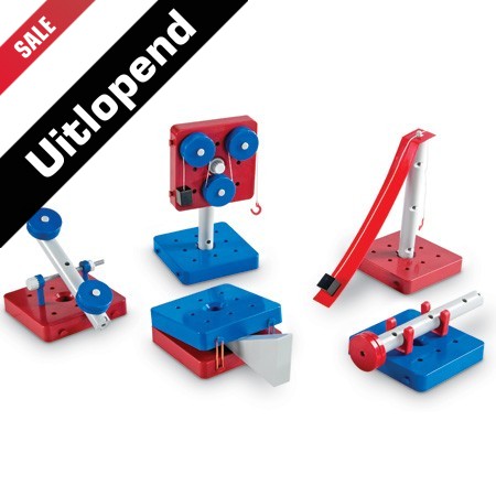 Bouwset mechanische proeven "simple machines"