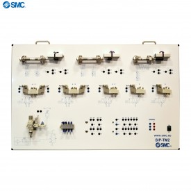 SIP-TM2 - Paneel met pneumatische en elektropneumatische componenten