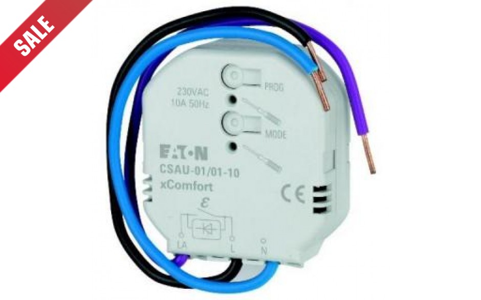 Eaton xComfort Schakelactor+ing.+energie 10A/230VAC CSAU-01/01-10IE