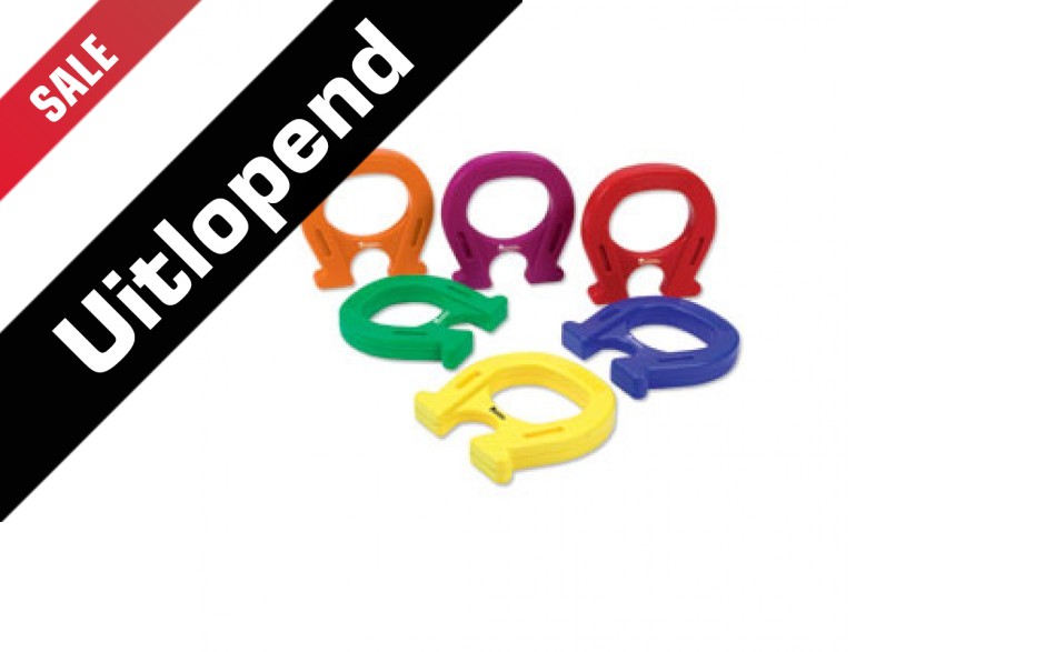 Set van 6 hoefijzermagneten