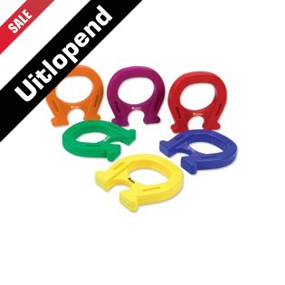 Set van 6 hoefijzermagneten