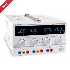 P 6145 - Digitale Voeding 2 x 0 - 30 V/0 - 5 A DC/5 V/3 A fixed