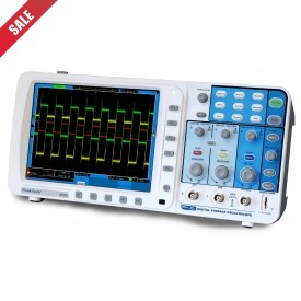 PeakTech 1255 Digitale Oscilloscoop, 100 MHz, 2-kanaals