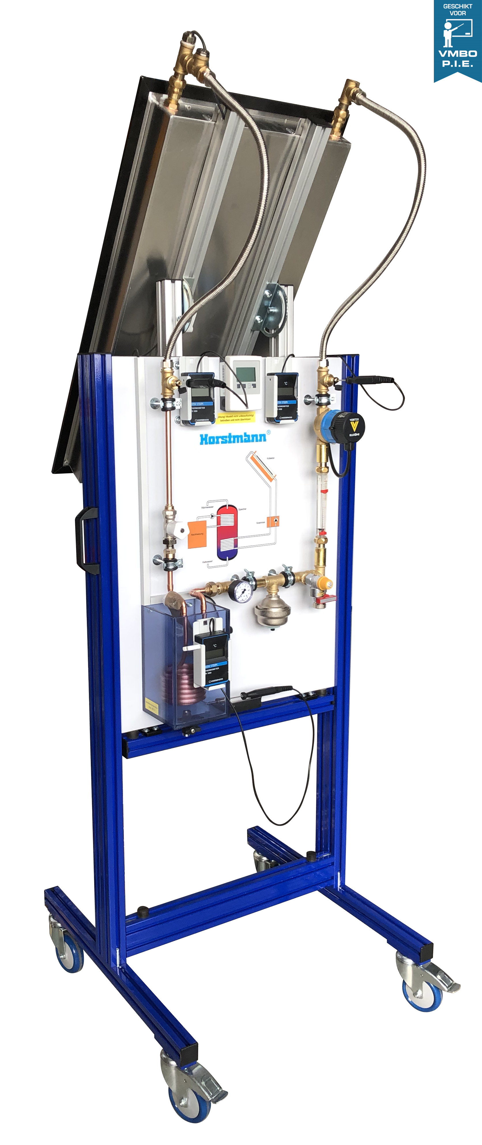 Compactmodel "zonneboiler" met pompsysteem
