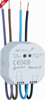 Eaton xComfort Schakelactor 2-polig 6A/230VAC CSAU-01/03