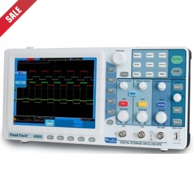 PeakTech 1265 Digitale Oscilloscoop, 30 MHz, 2-kanaals