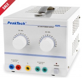 P 6125 - Voeding AC/DC 0 - 30 V/5 A