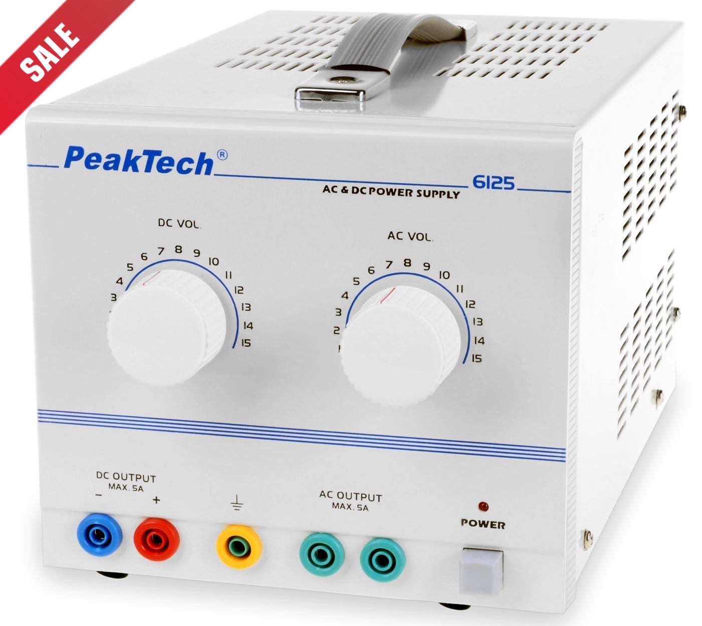 P 6125 - Voeding AC/DC 0 - 30 V/5 A