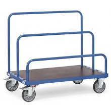 Platenwagen 1200x800, zonder insteekbeugels, tot 750 kg, 7 verstelmogelijkheden voor insteekbeugels