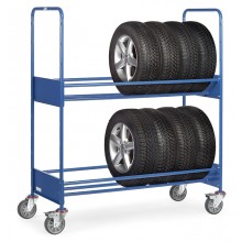 Bandenwagen 250 kg, met 2 laadvlakken