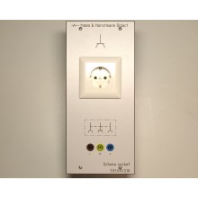 Installatiepaneel WCD met randaarde
