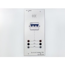 Installatiepaneel driepolige automaat, 6A