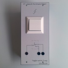 Installatiepaneel wisselschakelaar