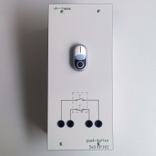 Besturingstechniekpaneel 2 Drukknoppen