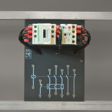 3-polige elektromagn. schakelaar