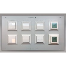 xComfort uitbreidingspaneel DIN A4 met drukknoppen & roomcontrollers