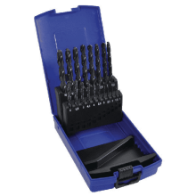 25271 | IZAR 1010-serie Borenset 1-10x0,50 mm HSS [19-delig]