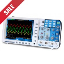 PeakTech 1260 Digitale Oscilloscoop, 200 MHz, 2-kanaals