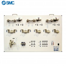 SIP-TM2 - Paneel met pneumatische en elektropneumatische componenten