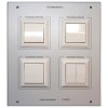 xComfort Schakelpaneel DIN A4, voorzien van schakelaars t.b.v. het xComfort Domotica paneel